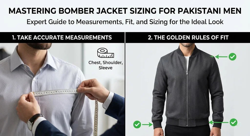 How to Measure Yourself for a Bomber Jacket A StepbyStep Guide