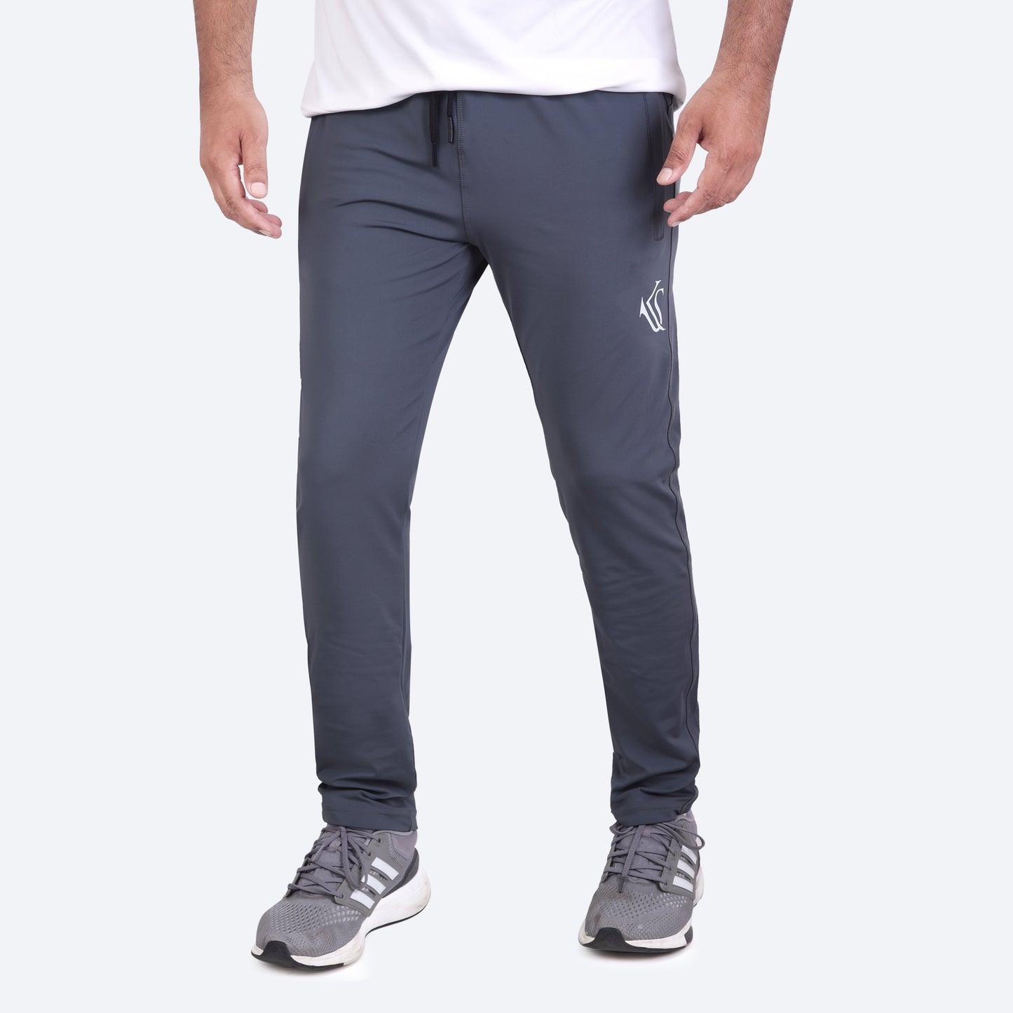 Dark Gray Luxury Dry Fit 4 Way setrach Sports Trouser
