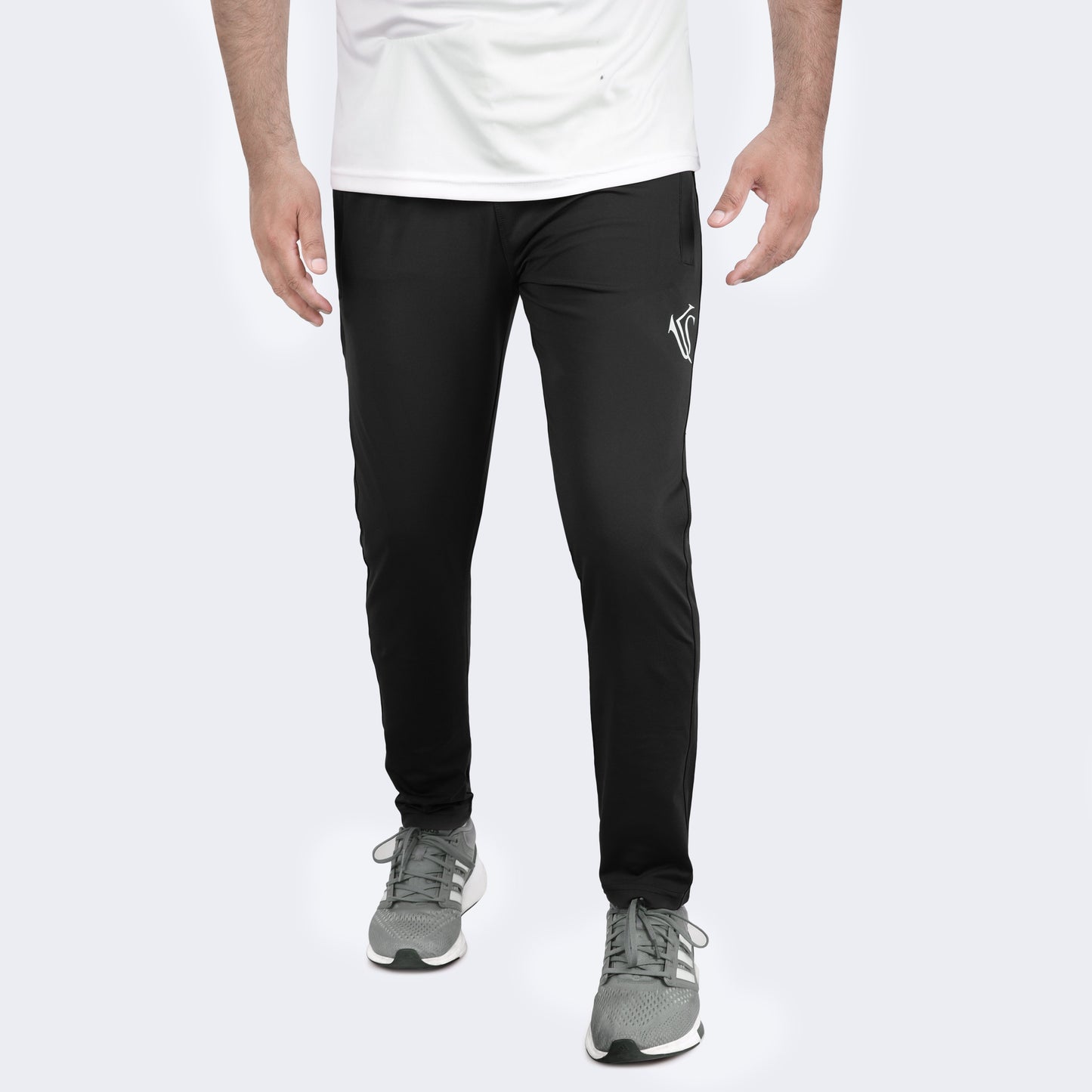 Black Dry Fit Gym Wear Sports Trouser
