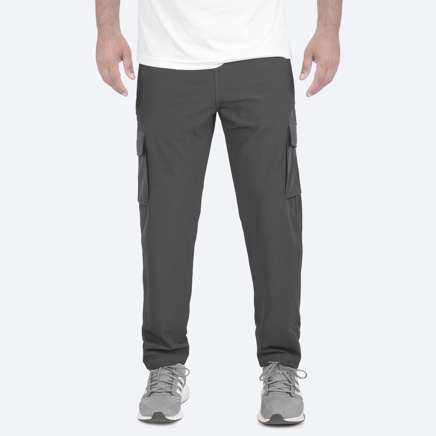 4 Pockets Trousers For men -Charcol Grey
