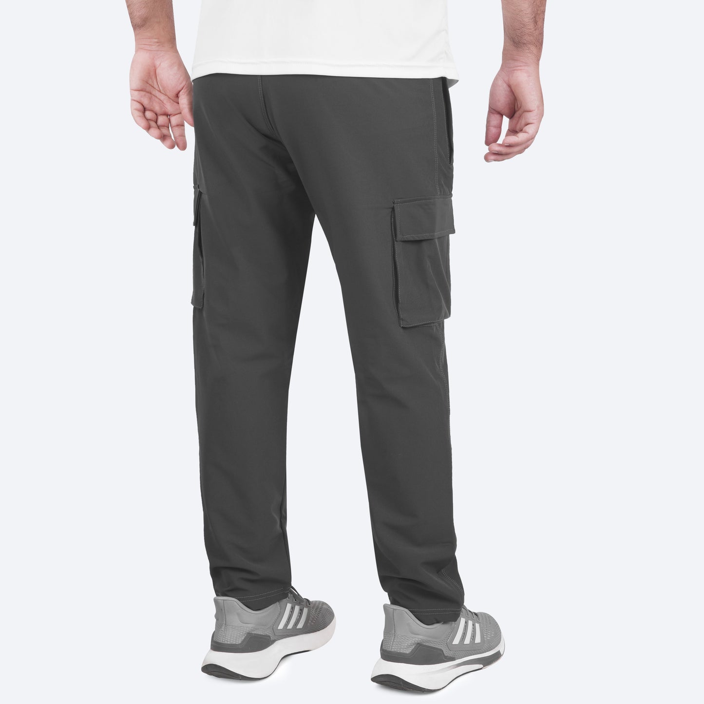 4 Pockets Trousers For men -Charcol Grey