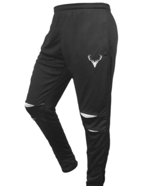 Mens Black Narrow Sports Training Trouser