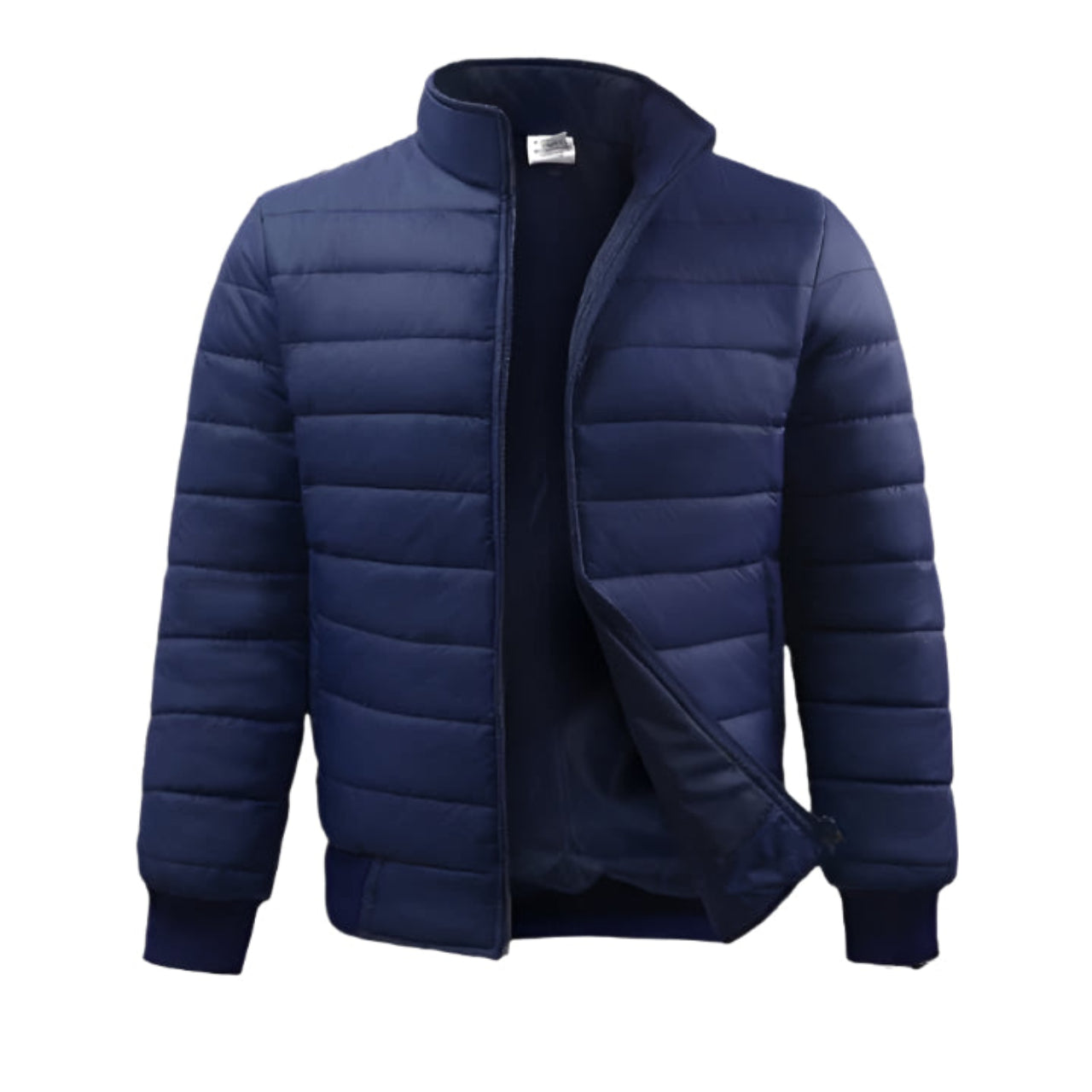 Men's Navy Blue Puffer Jacket