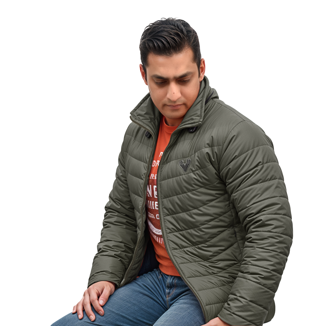 Glacier Grid Puffer jacket