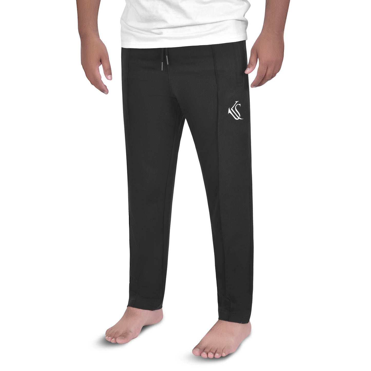 Jet Black Mens Trouser Cotton