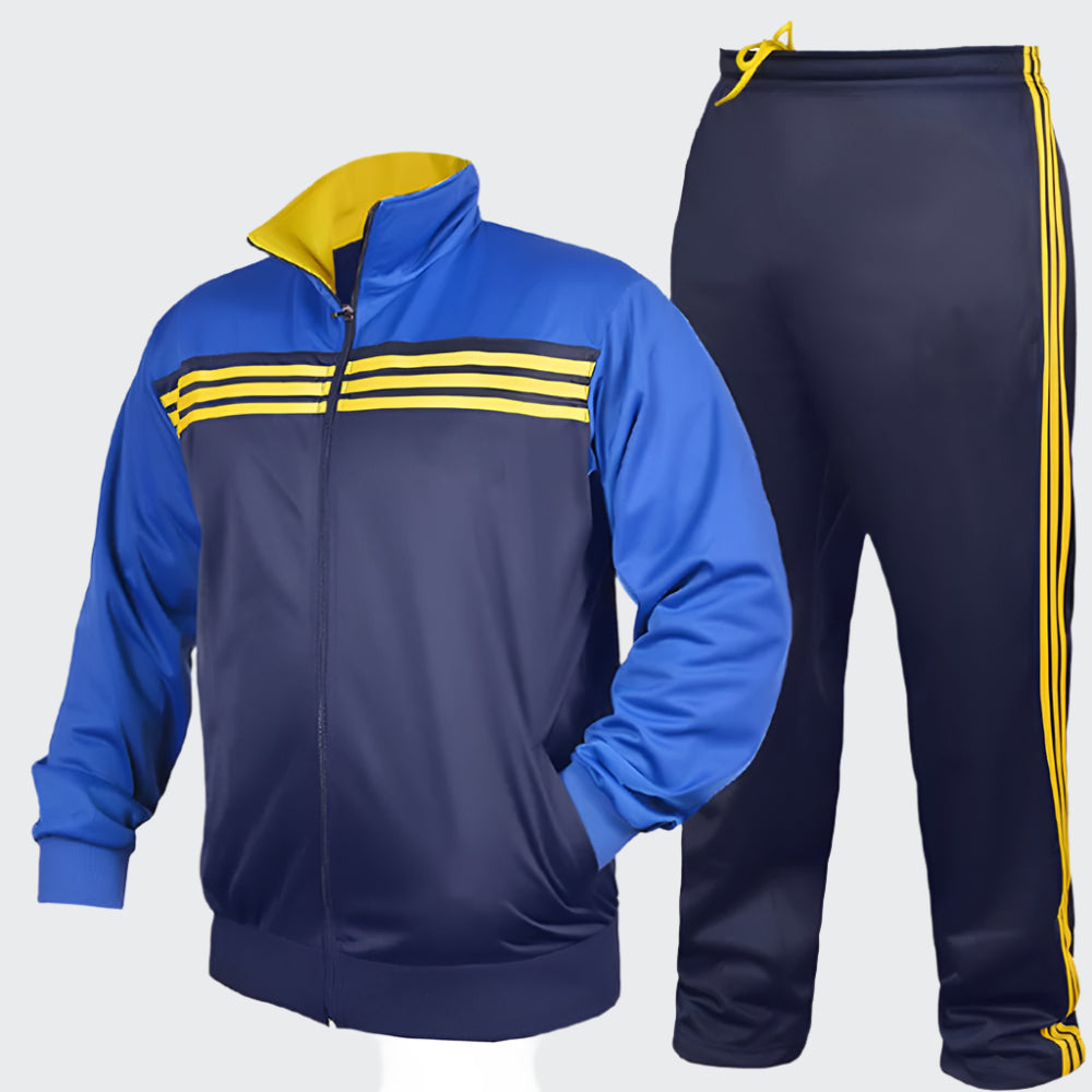 Relax feel zipper Men Tracksuit
