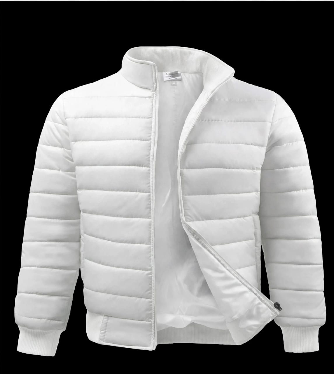 Men’s Royal classic White Puffer Jacket