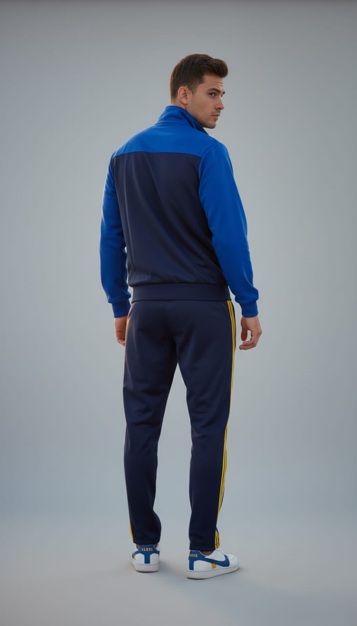 Relax feel zipper Men Tracksuit