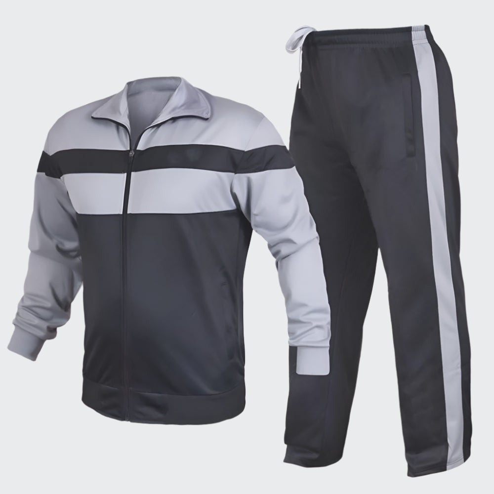 Allure Fit Charcoal Men Tracksuit