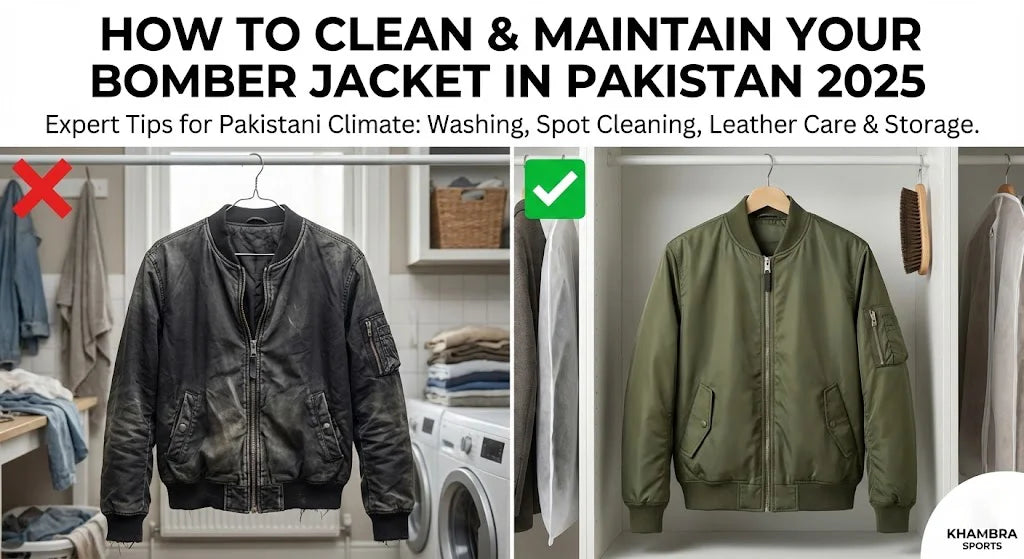 cleaning bomber jacket 