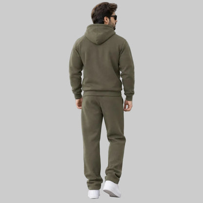 Olive Green Premium 360 GSM Fleece Tracksuit