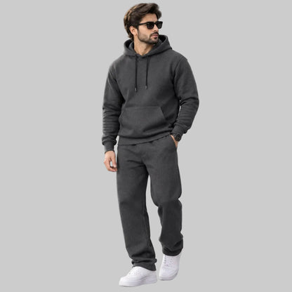 Charcoal Grey Premium 360 GSM Fleece Tracksuit