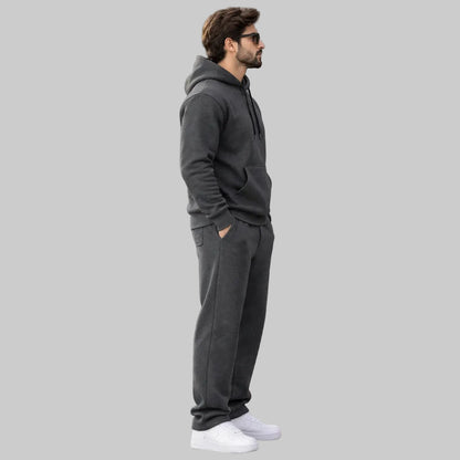Charcoal Grey Premium 360 GSM Fleece Tracksuit