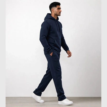 Navy Blue Premium 360 GSM Fleece Tracksuit