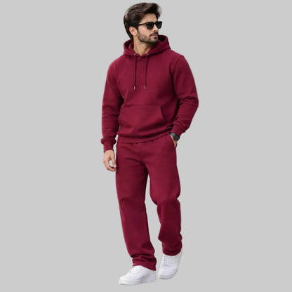 Maroon Premium 360 GSM Fleece Tracksuit