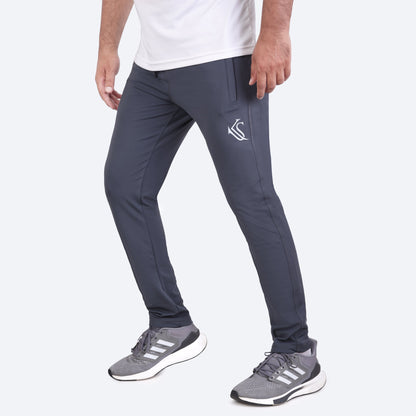 Dark Gray Luxury  Dry Fit 4 Way setrach Sports Trouser
