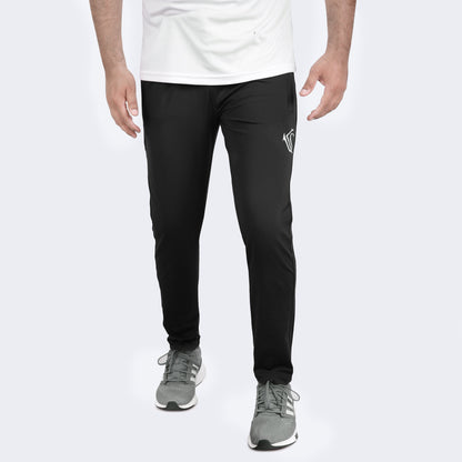 Black Dry Fit Gym Wear Sports Trouser