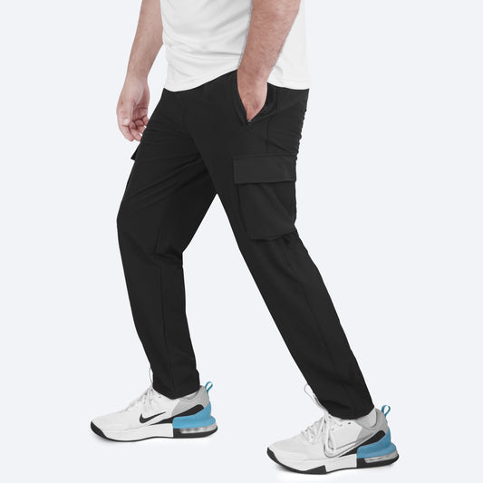 4 Pocket Trousers For Men-Black