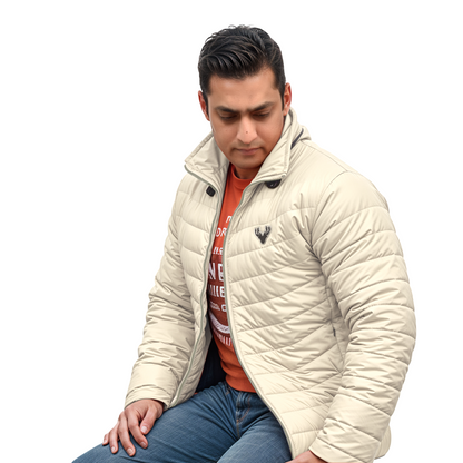 off white jacket for men winter