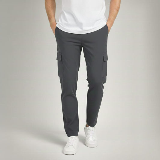 4 Pockets Trousers For men -Charcol Grey
