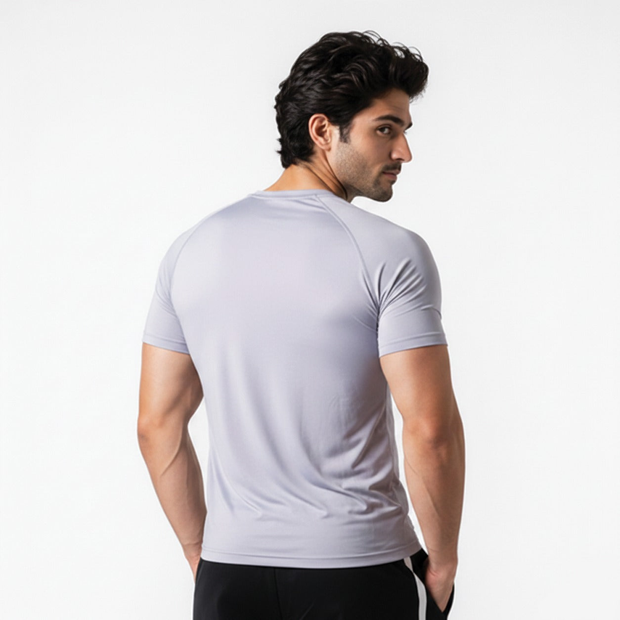 Sweat-Free Breathable Performance & Casual  Wear Dry Fit T-Shirt for Men