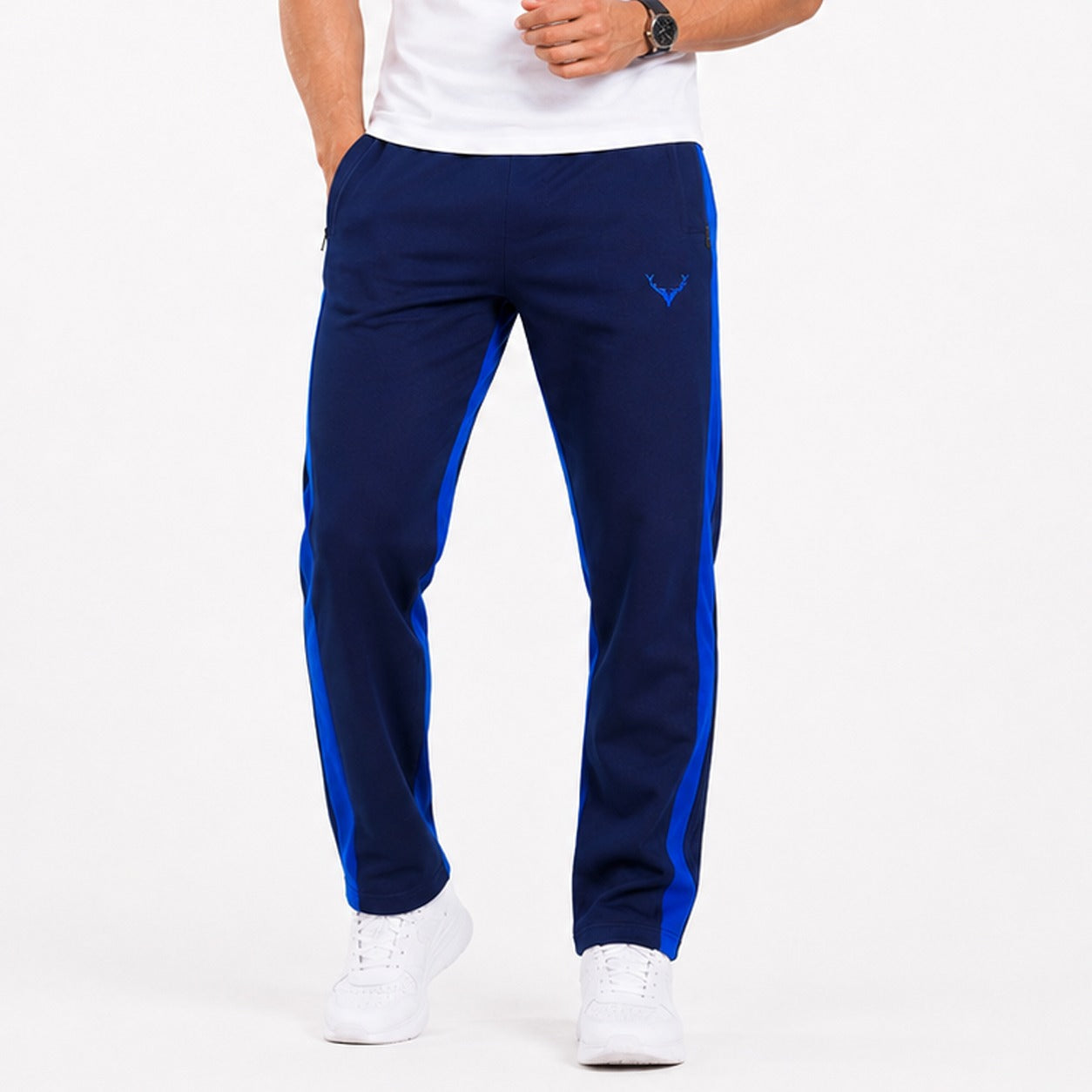 Regular Fit Stripe Trousers