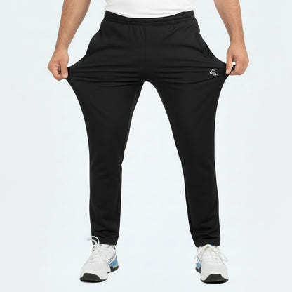 Black Dry Fit Gym Wear Sports Trouser