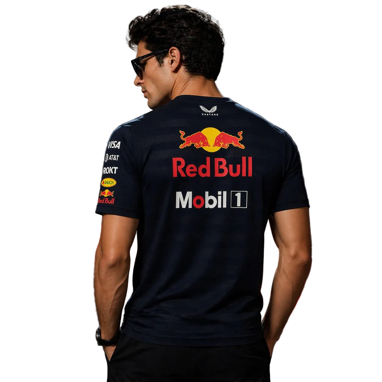 Clean & Bulleted Red Bull T Shirt