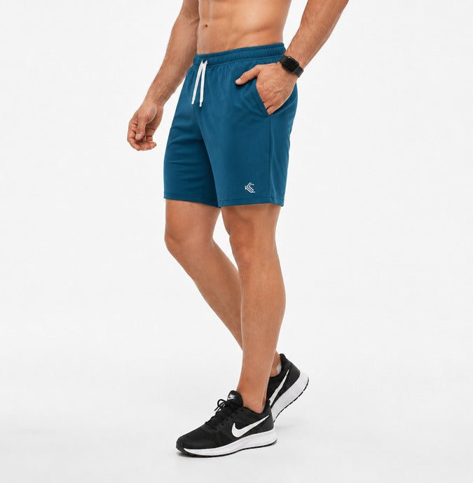 KS Lightweight Polyester-Spandex Men's Shorts