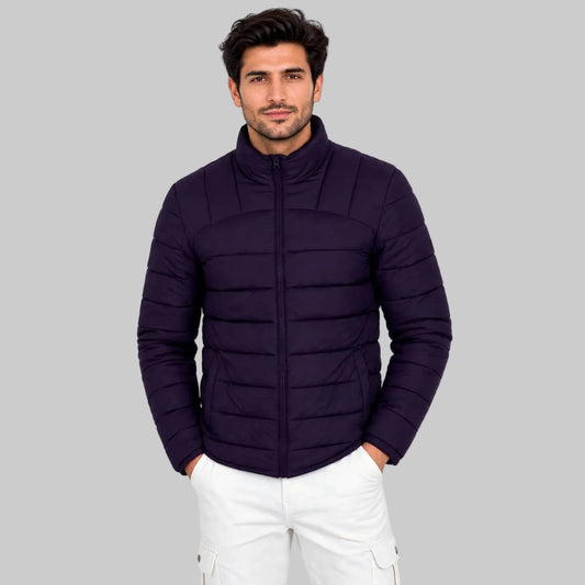 Men's Micro-Grid Puffer Jacket
