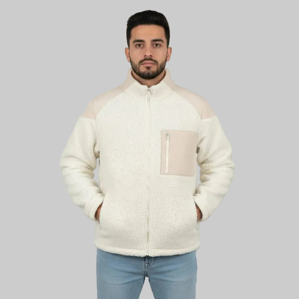 Alpine Cloud Men's Rabbit Wool Fur Jacket