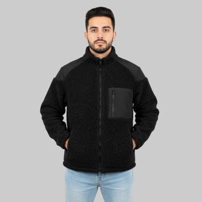 FrostHaven Men's Rabbit Wool Jacket