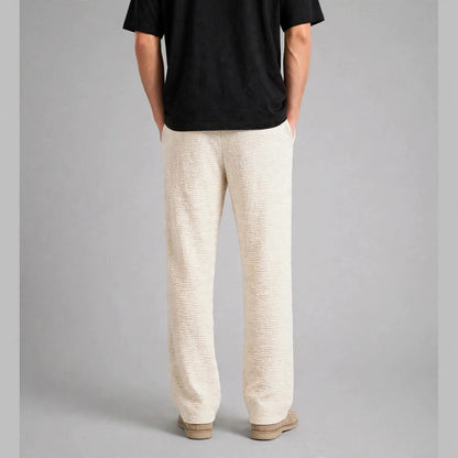 Men’s Lightweight Crushed Baggy Trousers