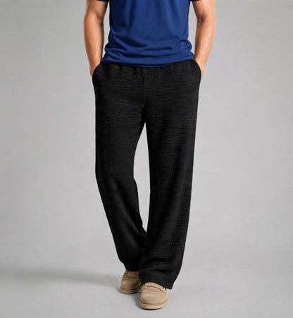 Black Crushed Trousers