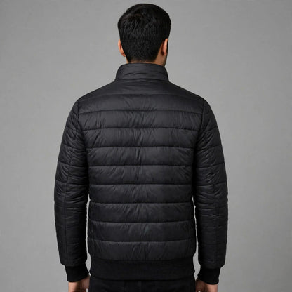 Men's Black Puffer Jacket