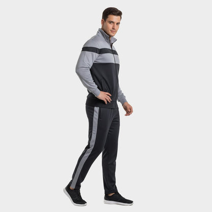 Allure Fit  Charcoal Men Tracksuit
