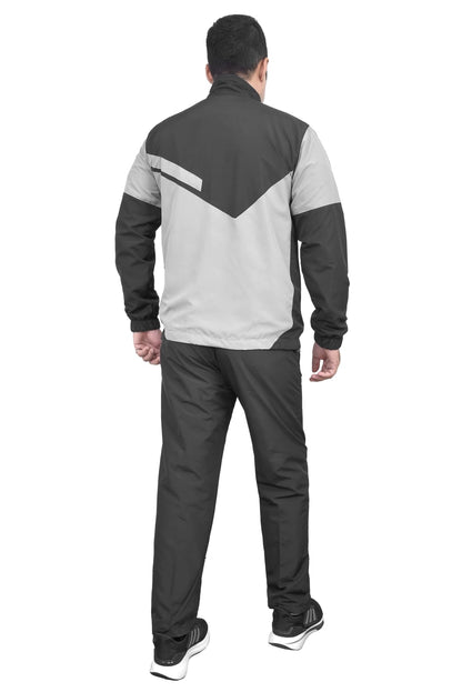 Grey Black Cut Tracksuit