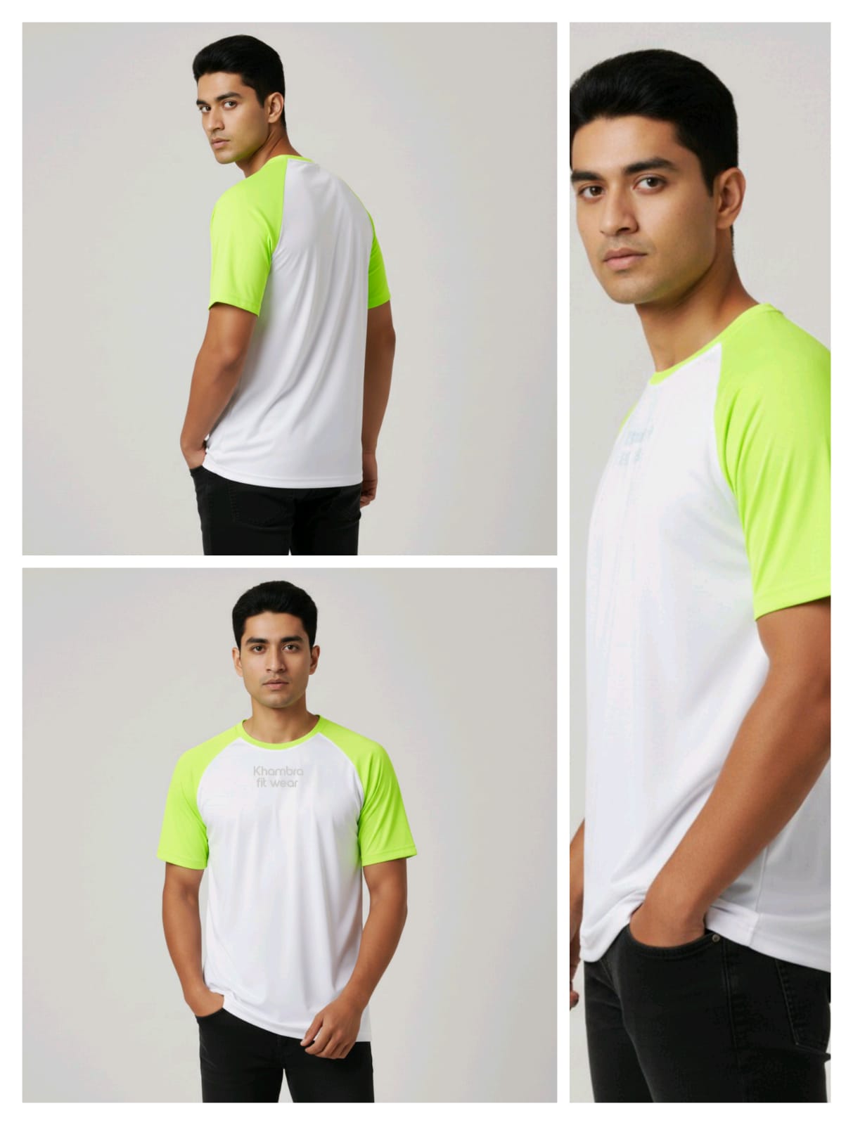 Khambra VaporGrid Men's Raglan Training Tee | 100% Polyester