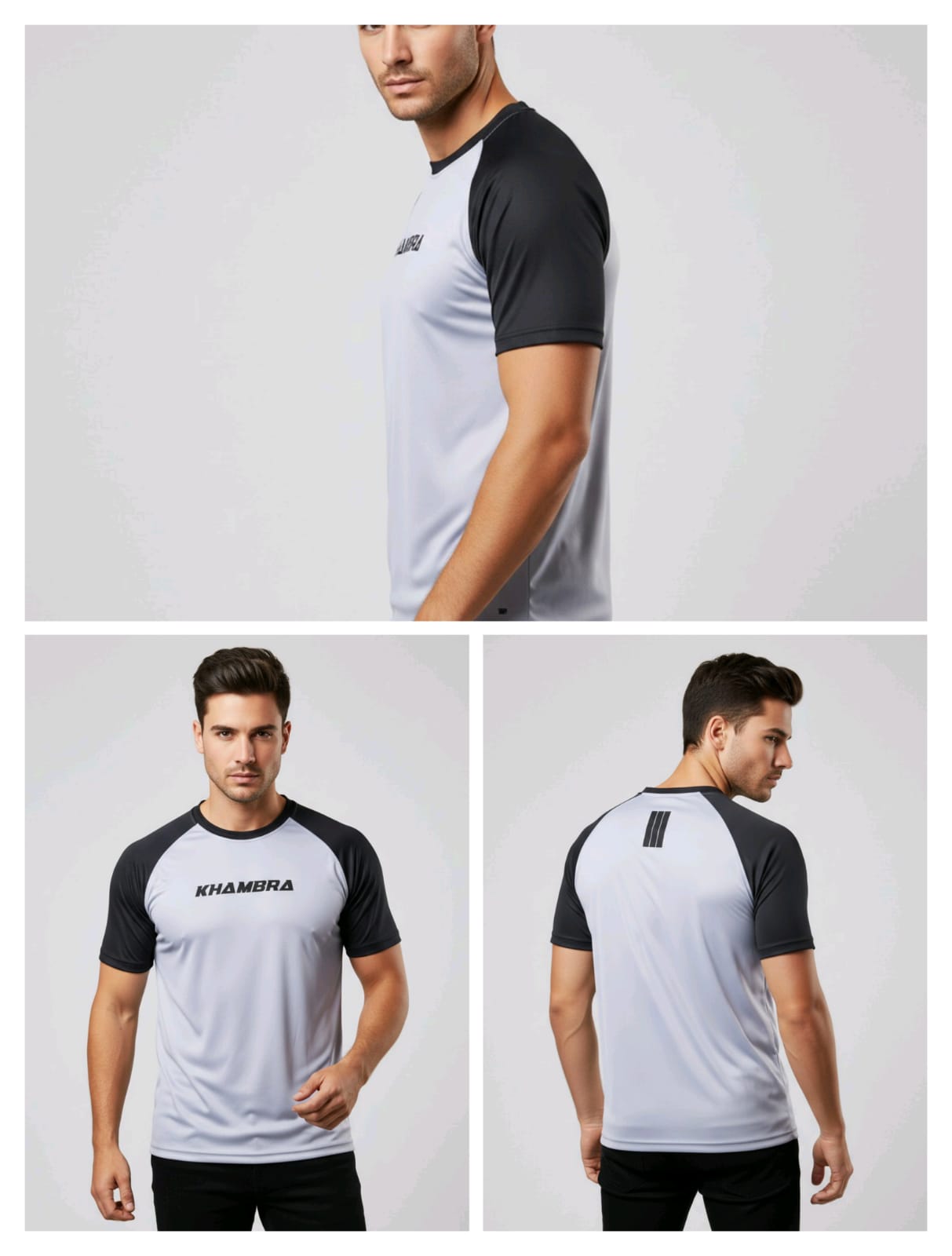 Men's Performance Contrast Raglan T-Shirt