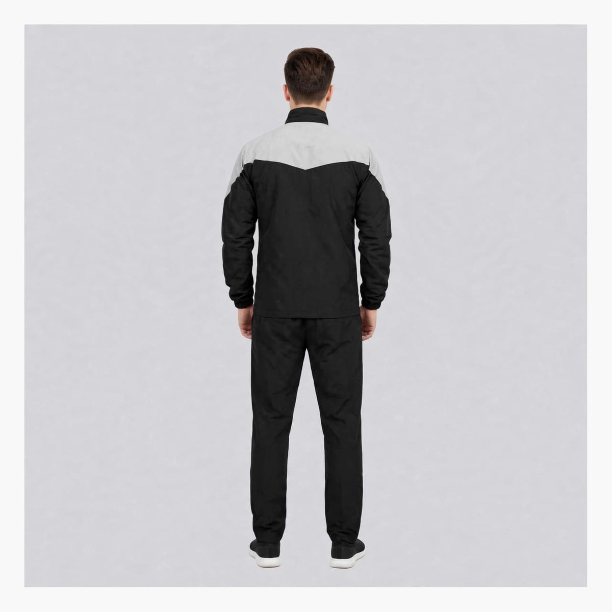 Olive Grey Cut Mens Tracksuit