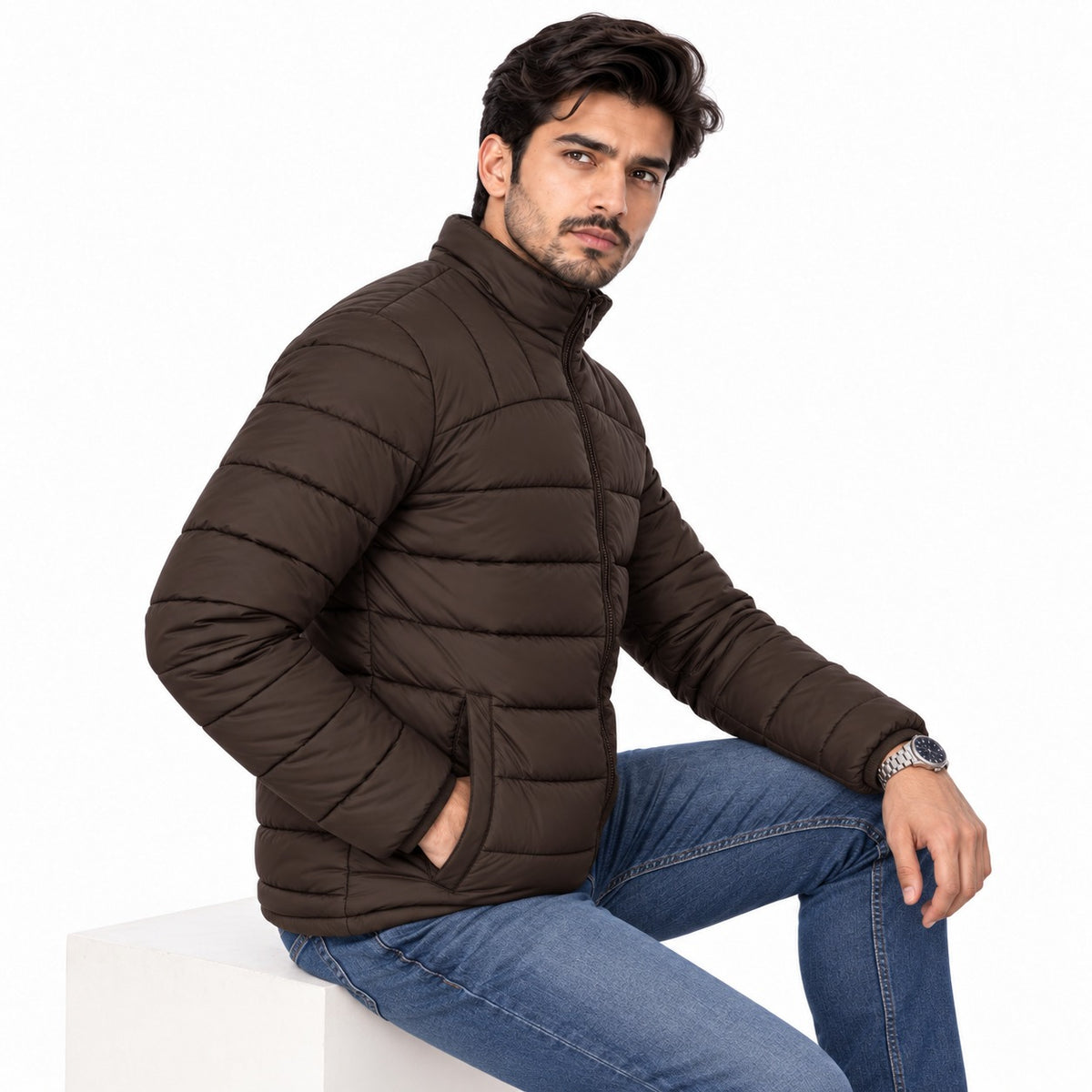 Khambra Espresso Puffer Jacket