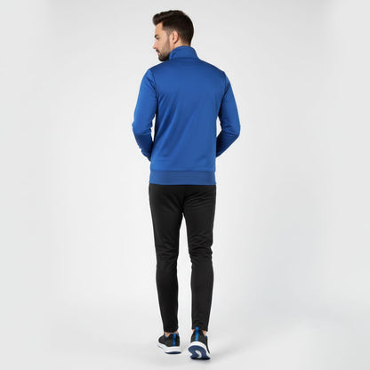 royal blue athletic tracksuit for men