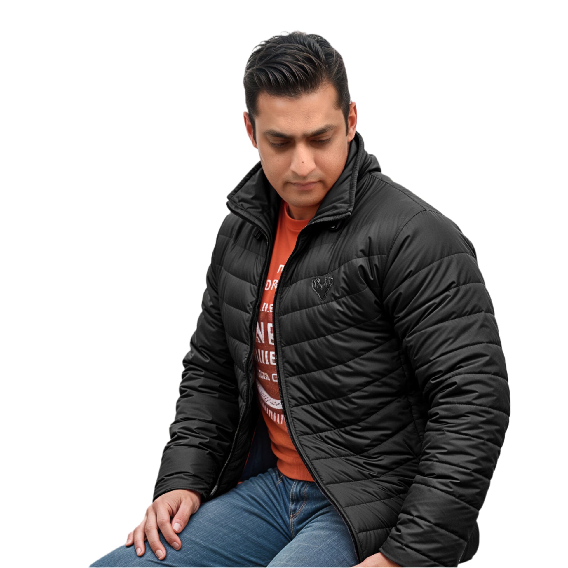 Puffer Jacket with Hood