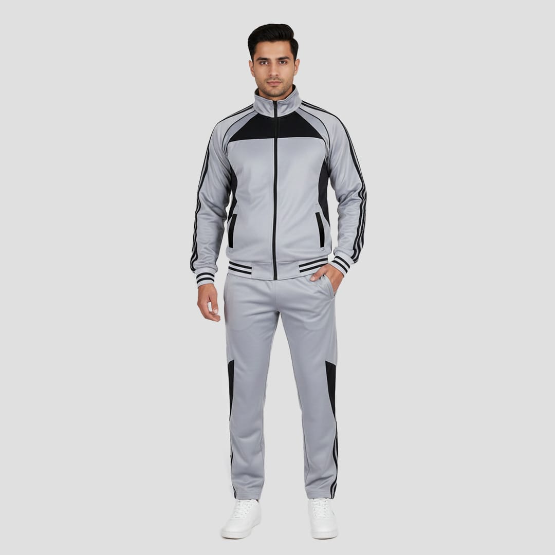 Khambra men's grey tracksuit