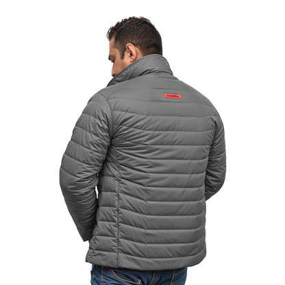 men's slate grey puffer jacket