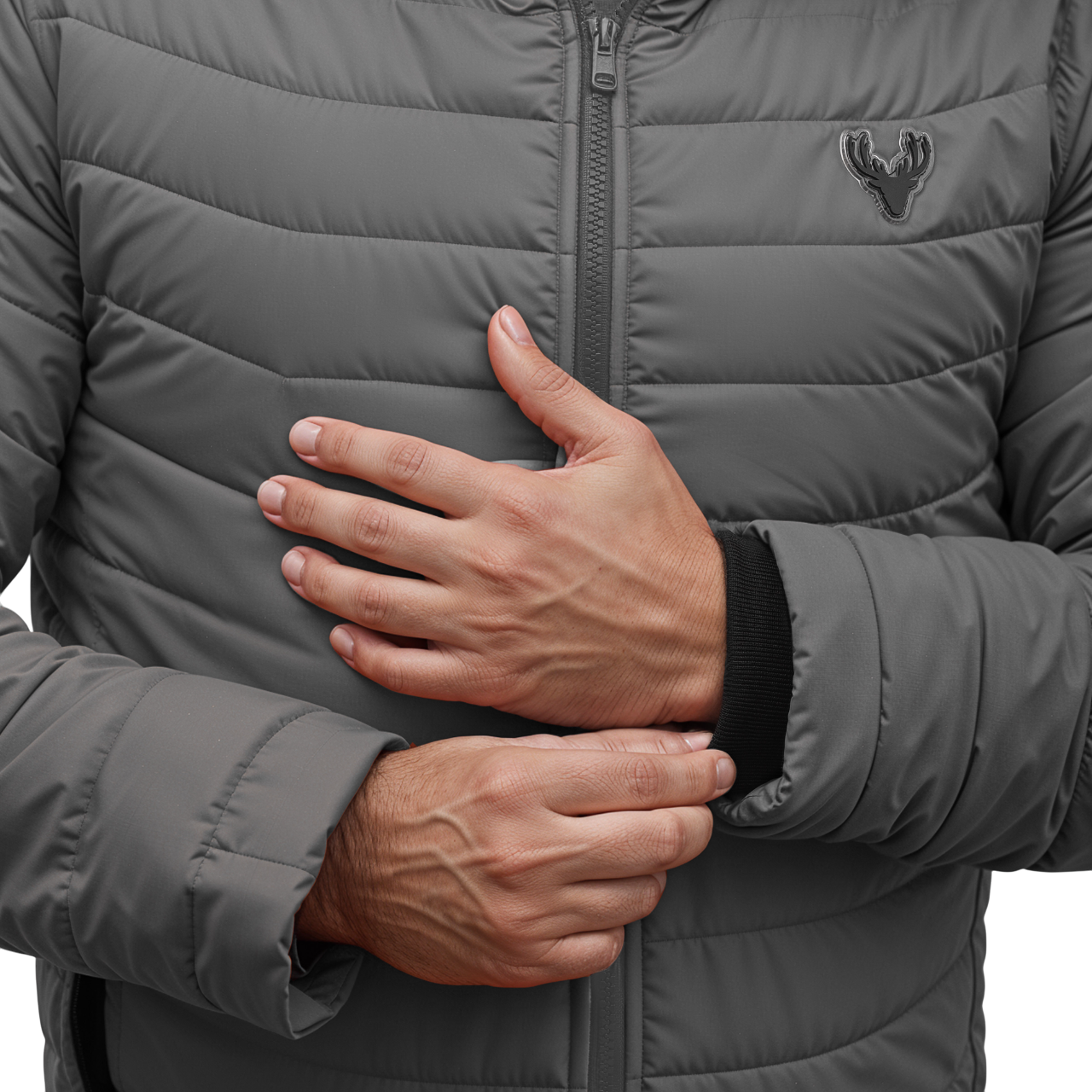 mens grey puffer jacket pakistan