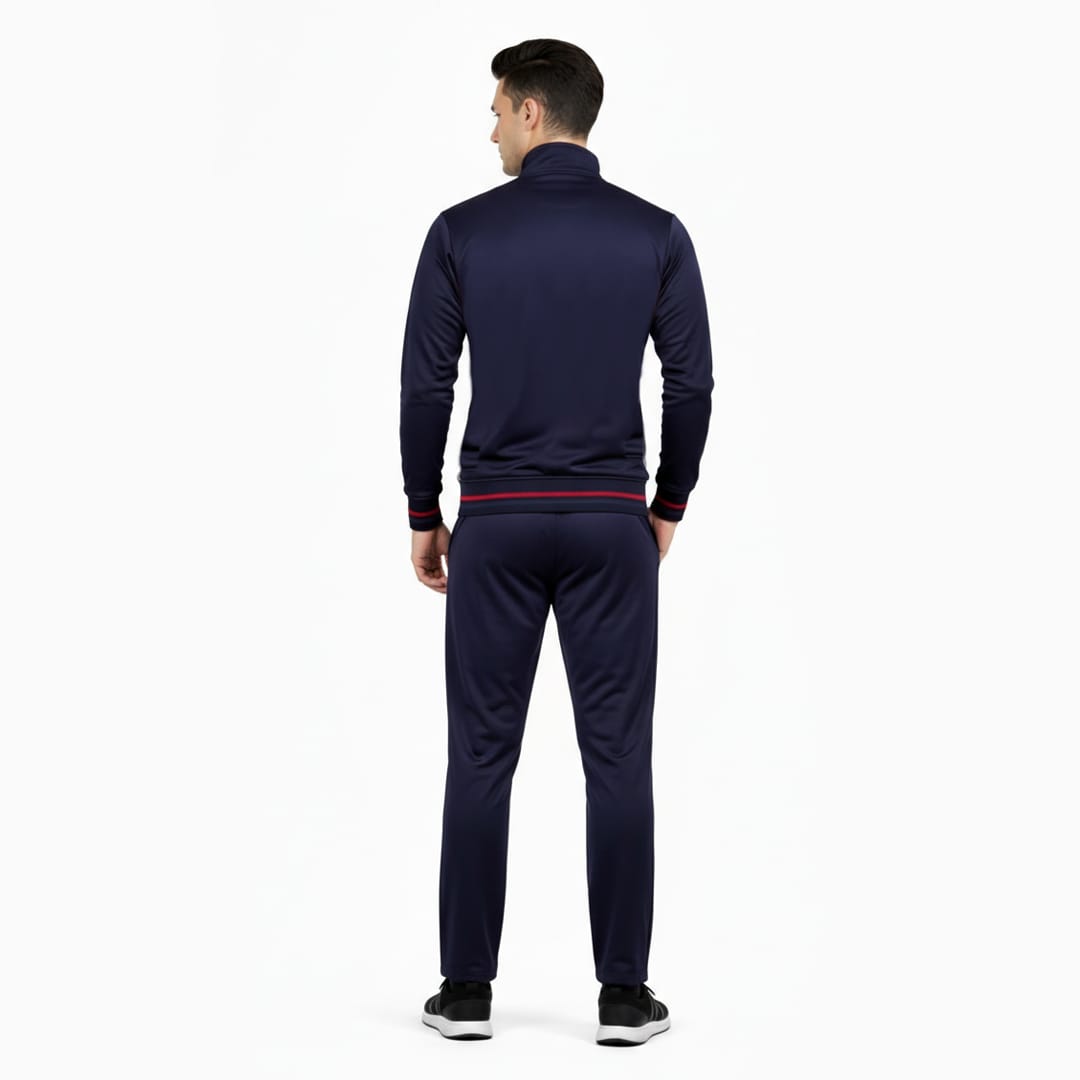 Khambra Sports Men’s Navy Blue Tracksuit