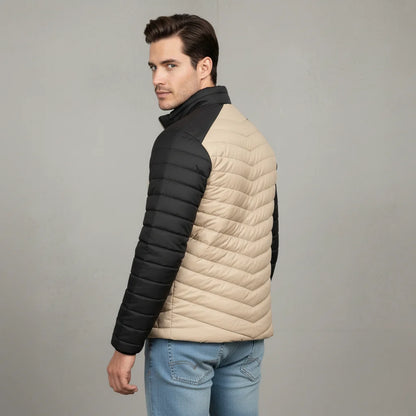 mens cream jacket