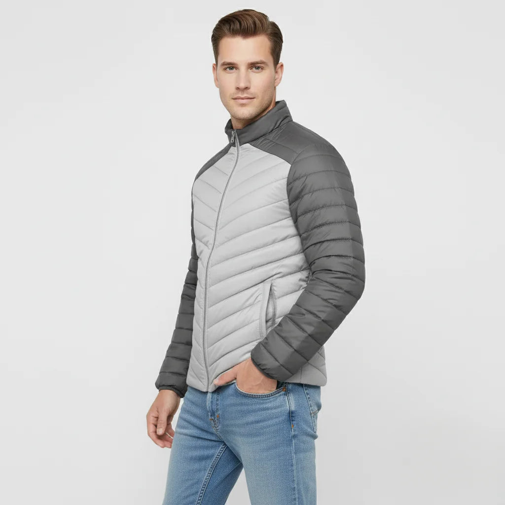 Puffer Jacket Two Tone