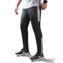 Black Premium Quality Sports Dry Fit Running & Gym Narrow Mens Training Trouser